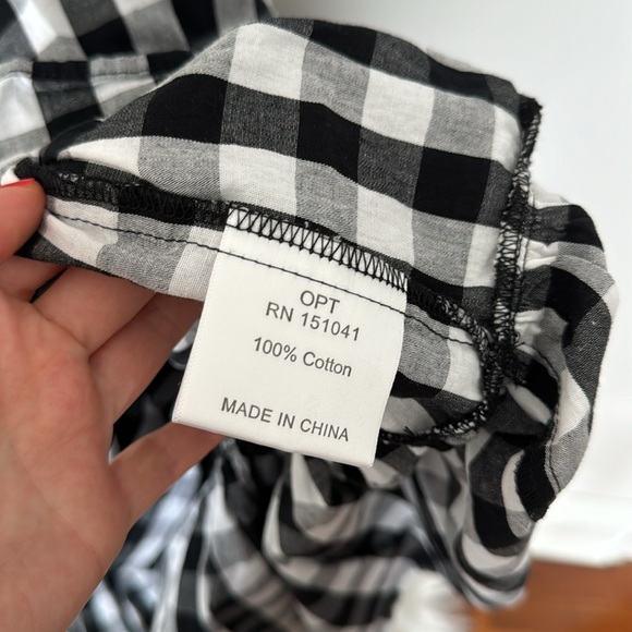 • Gingham o.p.t Dress • - Picture 4 of 5
